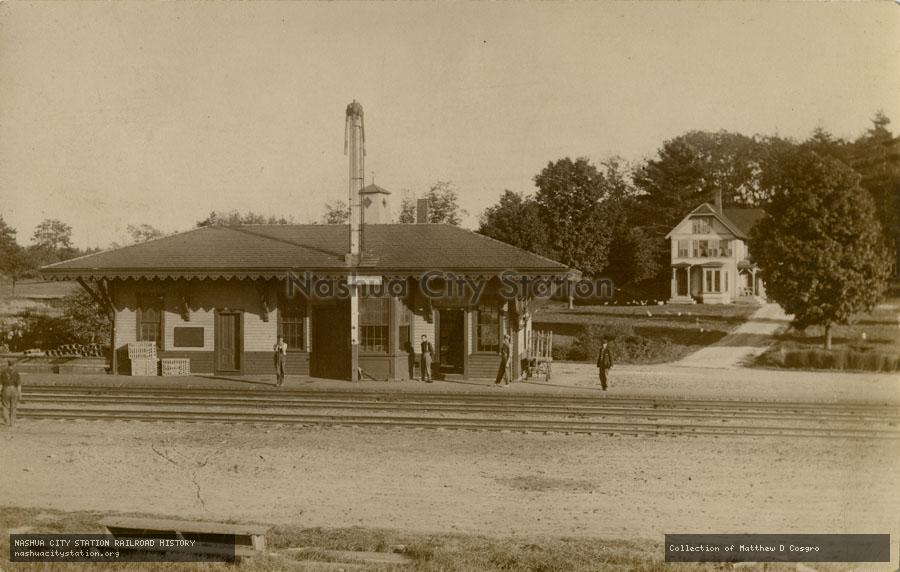 Postcard: Sandown station